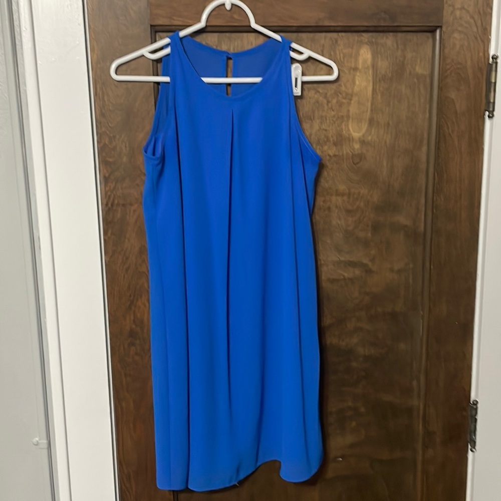 Small, blue by & by dress
